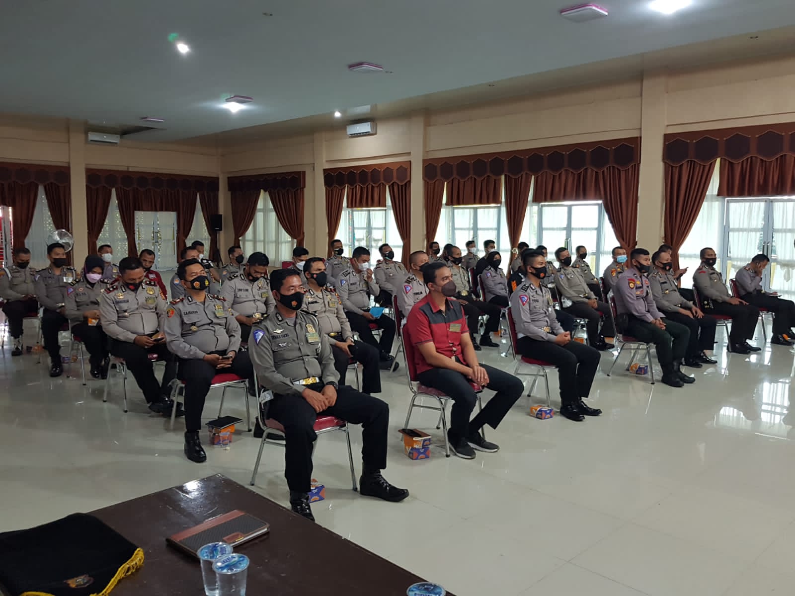 Kapolres Buka Latihan Pra Operasi Zebra Lancang Kuning 2021