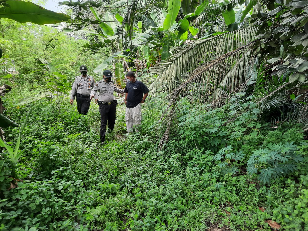 Gencar Patroli, Polsek Bandar Sei Kijang Kembali Sampaikan Imbauan Pencegahan Karhutla ke Masyarakat