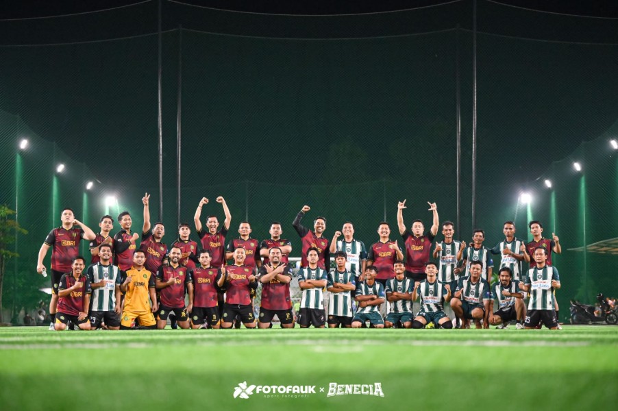 Dukung Program 3 Juta Rumah, BRI Cabang Pekanbaru Tuanku Tambusai dan Developer Perkuat Kemitraan Lewat Mini Soccer