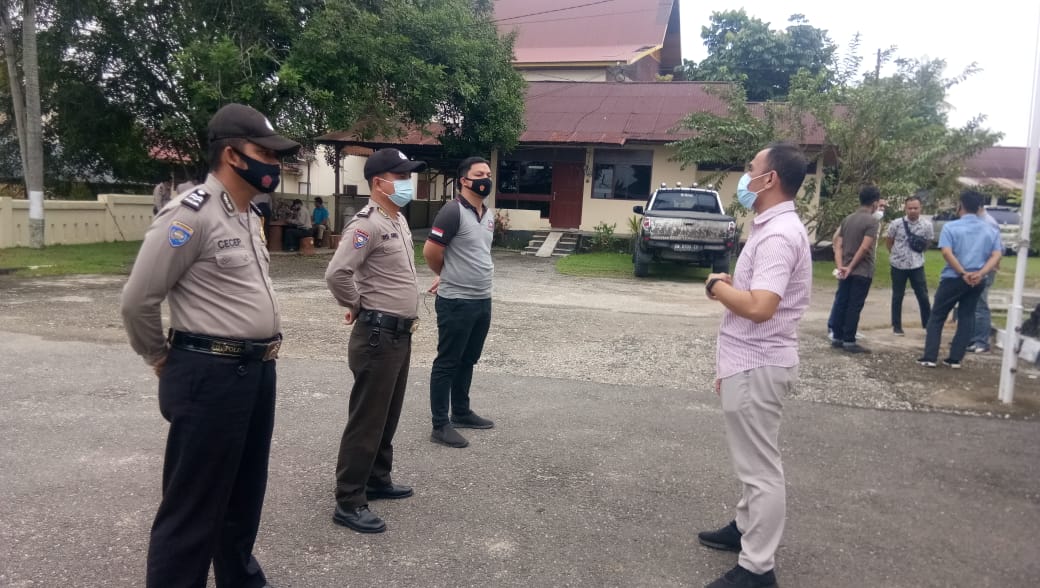 Perketat Prokes Masyarakat, Polsek Pangkalan Kuras Gelar Operasi Yustisi