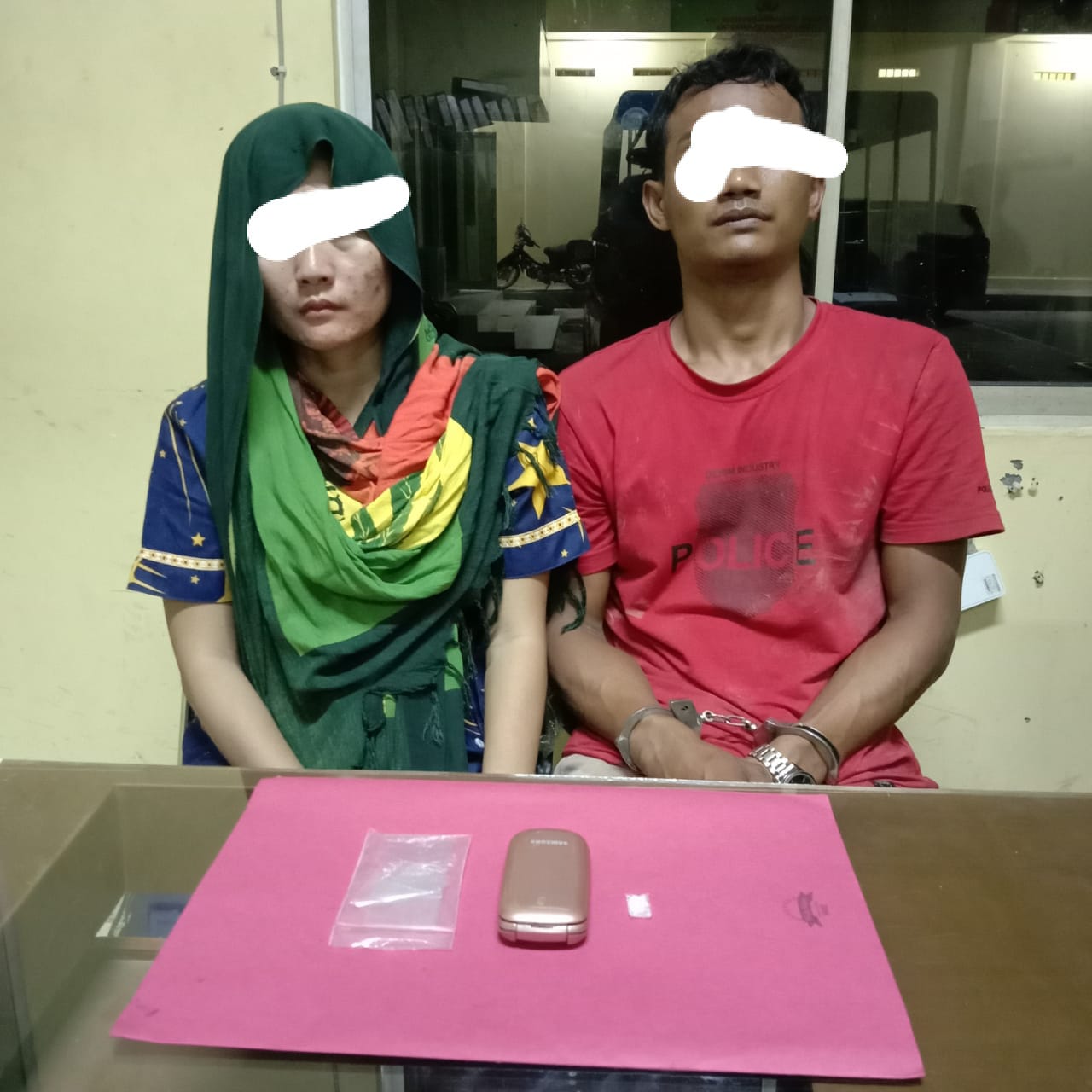 Kedapatan Miliki Narkoba, Pasangan Suami Istri Warga Singingi Diamankan Polisi