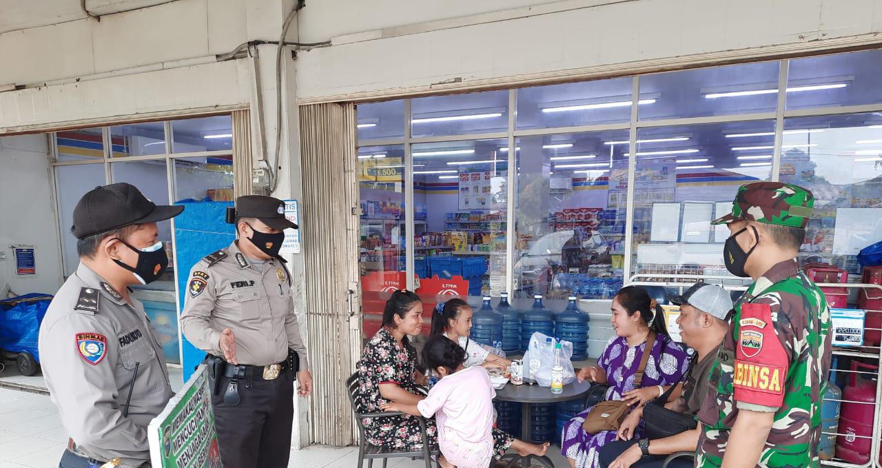 Polsek Bandar Sei Kijang Lakukan Operasi Yustisi di Pusat Perbelanjaan