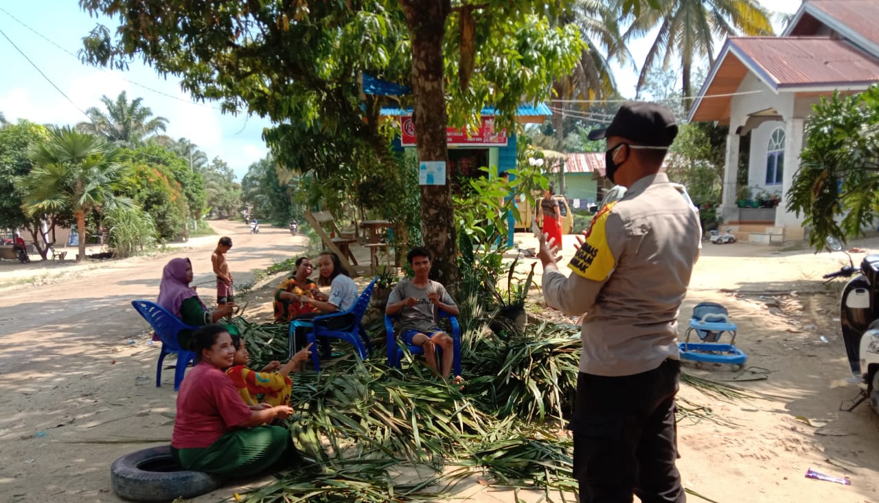 Langgar Prokes, Polsek Langgam Beri Teguran ke Warga