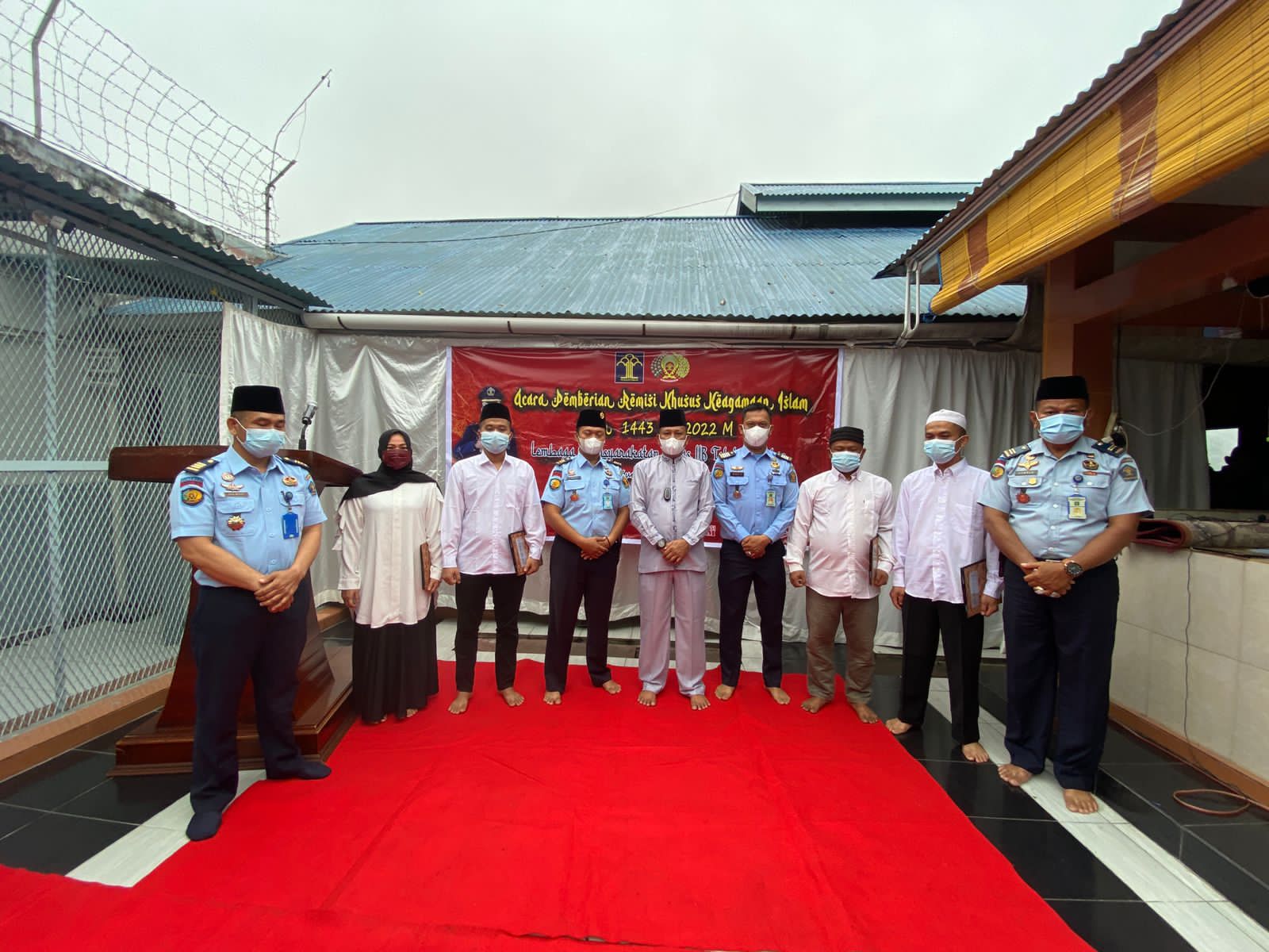 Sebanyak 210 Napi Kelas IIB Teluk Kuantan Mendapat Remisi Khusus Hari Raya Idul Fitri