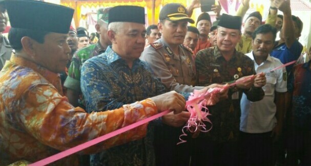 Gubernur Riau Resmikan SMA Negeri 5 Tambusai Utara