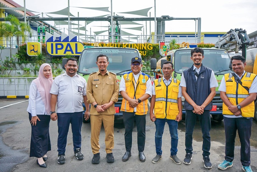 Pekanbaru Dapat Hibah IPAL Rp7,9 Miliar, Wako Agung Sampaikan Terima Kasih