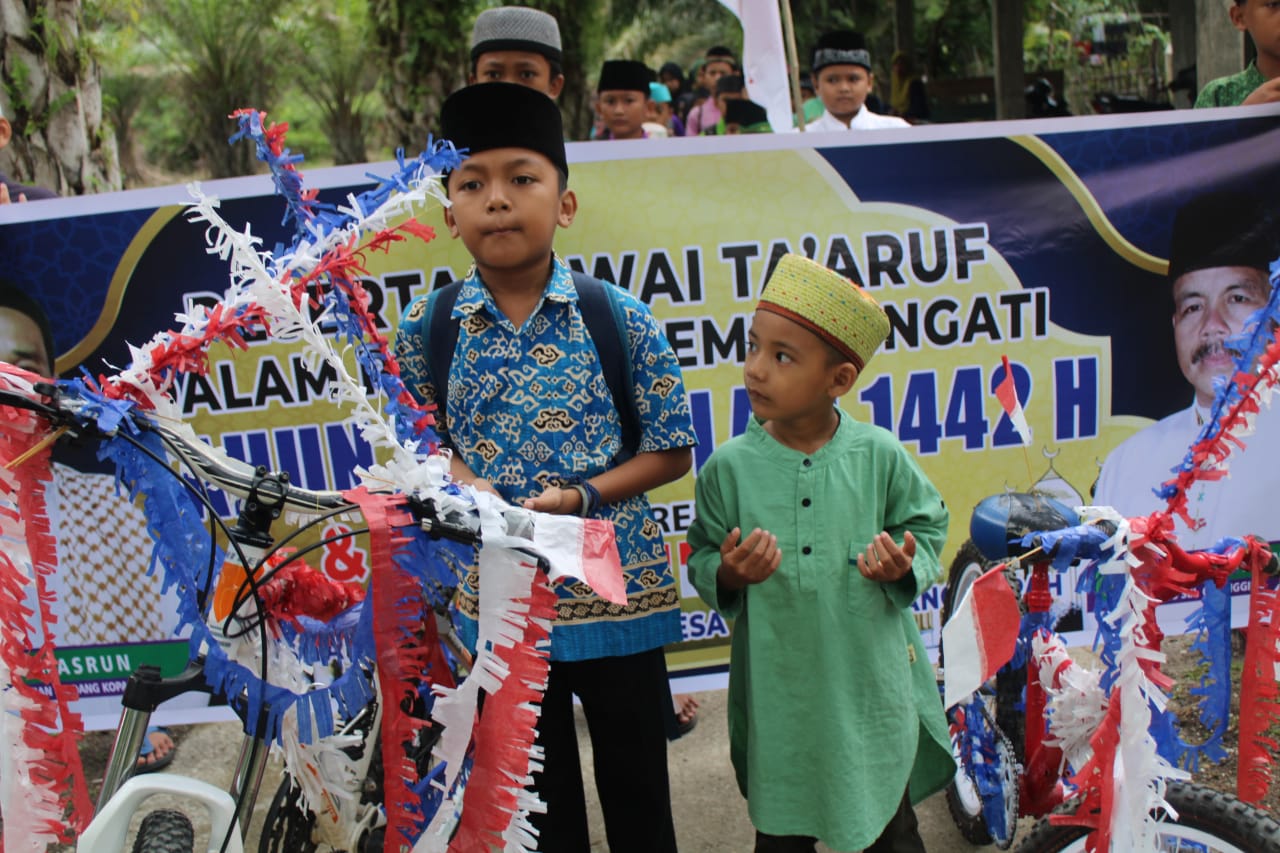 Memperingati Tahun Baru Islam 1442 Hijriah  Musholla Al Muttaqin Desa Titian Modang Kopah Gelar Pawai Taaruf 