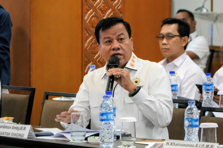 Bupati Kuansing Suhardiman Amby Menghadiri Rapat Dewan Pengurus APKASI 