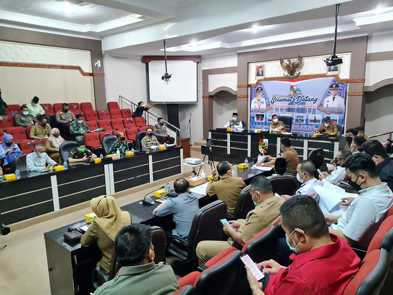 Evaluasi PPKM Tahap III, Wali Kota Targetkan Pekanbaru Segera Masuk Zona Kuning