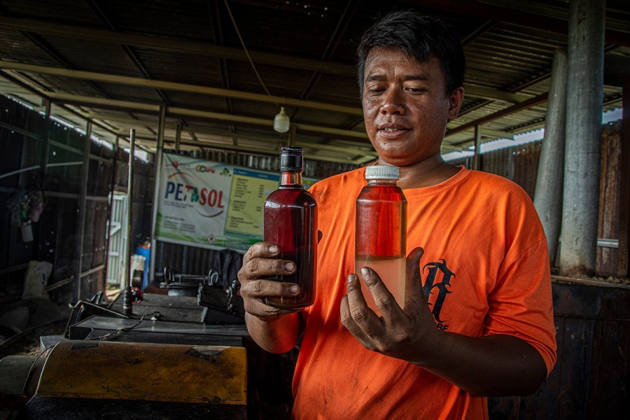 Petasol, Bahan Bakar Inovatif Setara Solar Pertamina Hasil Daur Ulang Plastik