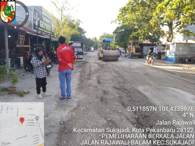 Komitmen Lakukan Pembenahan, Dinas PUPR Pekanbaru Gesa Perbaikan Jalan
