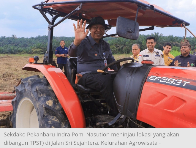 Kerjasama KTNA dan Perbanusa, Sekdako Pekanbaru Tinjau Lahan TPST