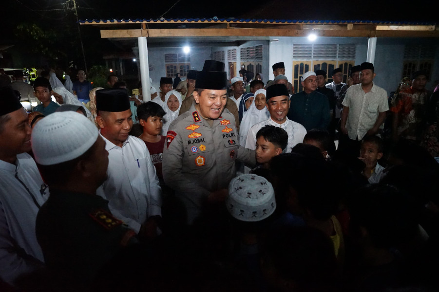 Kapolda Riau Safari Ramadhan di Kampar, Pererat Silaturahmi dengan Masyarakat