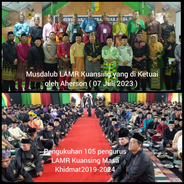 LAMR Kuansing Terbelah, Hardiman Dt. Gonto Sembilan: Kepengurusan LAMR Kuansing Masa Khidmat 2019 -2024 Masih Aktif dan Tetap Bekerja Sampai Masa Jabatan  Berakhir Agustus 2024