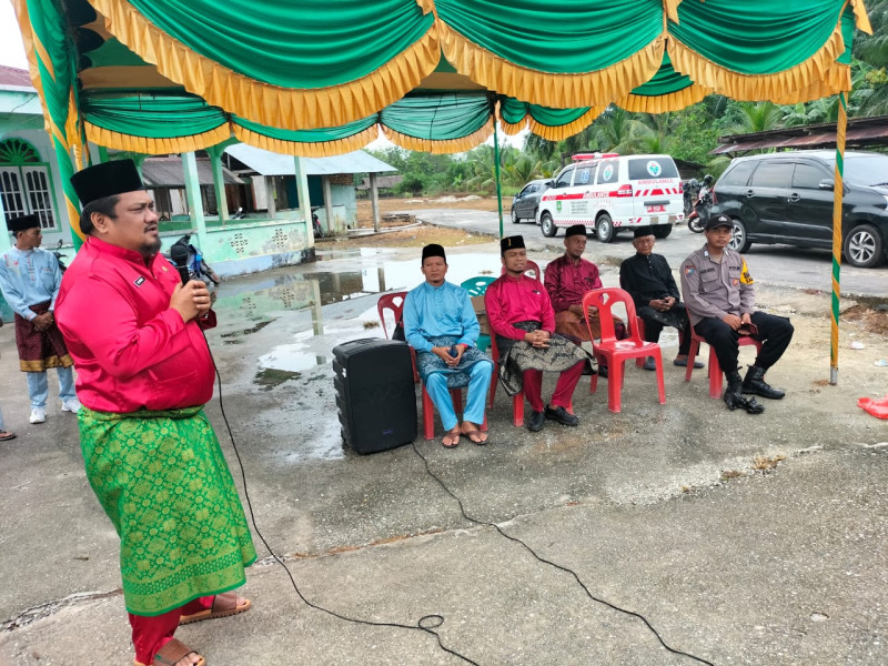 Sekcam Siak Kecil Lepas Pawai Ta'aruf MTQ ke X Desa Liang Banir