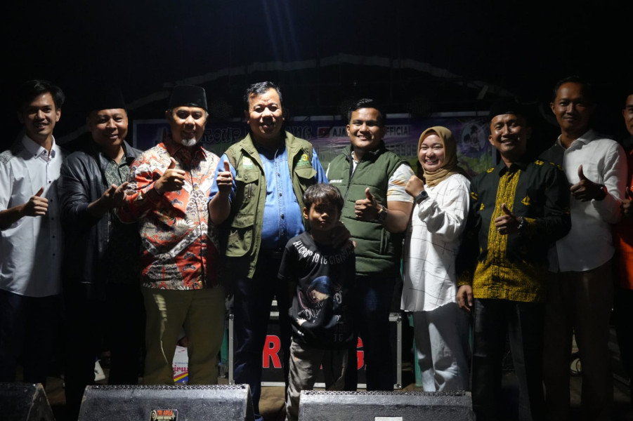 Hadiri Syukuran Jalur Sijontiak Lawik;  Suhardiman Amby, Jalan Pulau Jambu Akan di Perbaiki