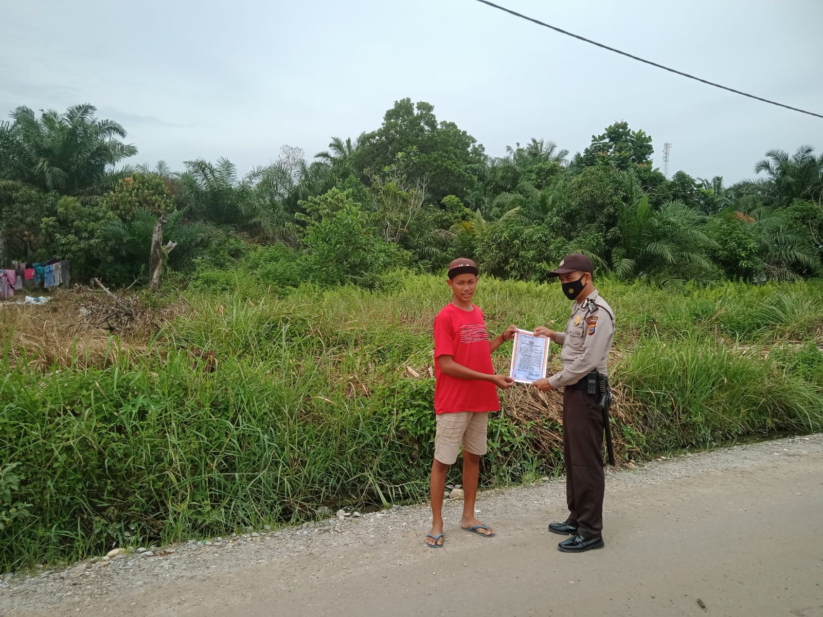 Sejumlah Personel Polsubsektor Pelalawan Kembali Dikerahkan Lakukan Patroli Karhutla