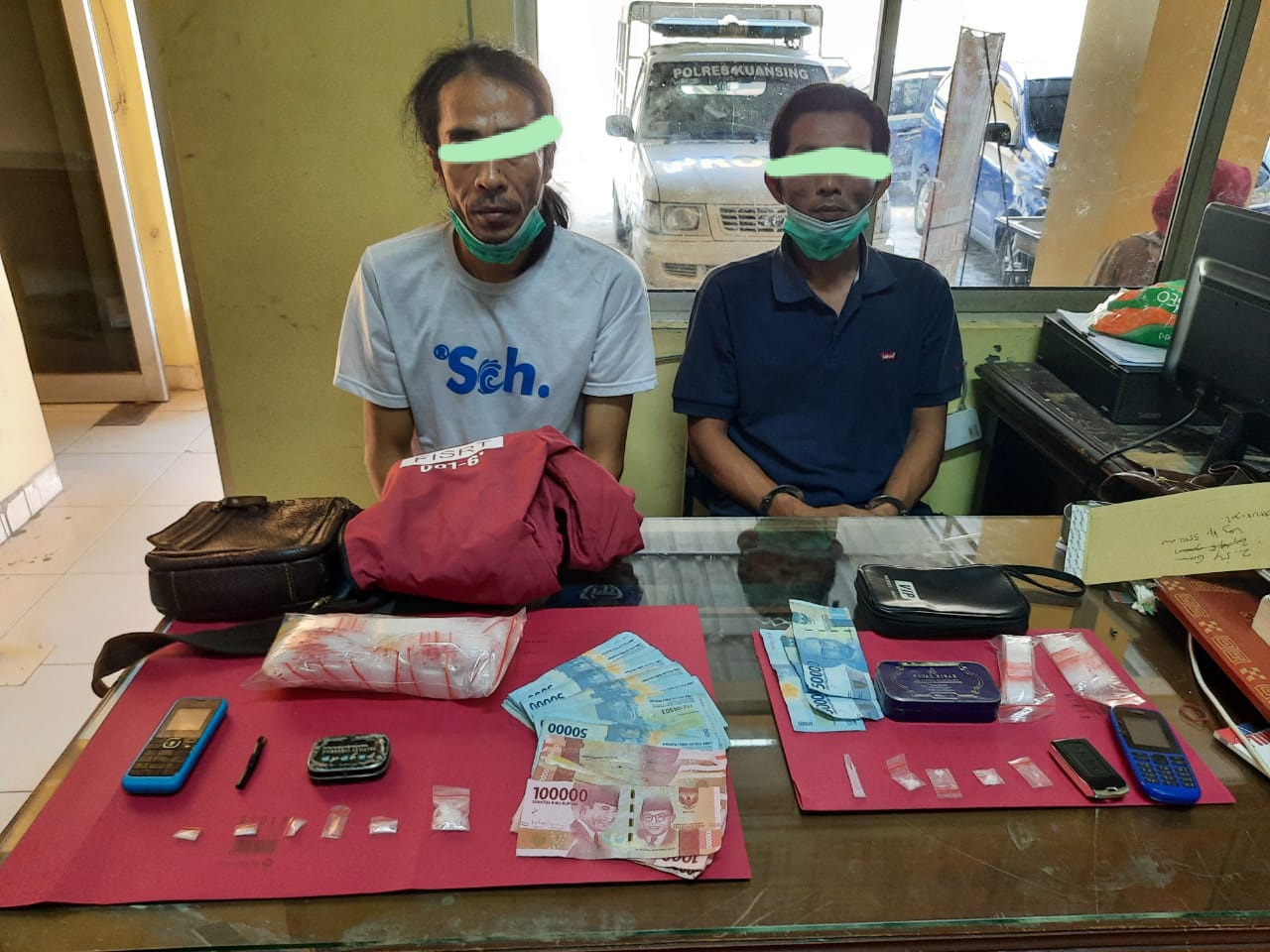 Dua jaringan Pengedar Narkoba Kembali Diringkus Satnarkoba Polres Kuansing