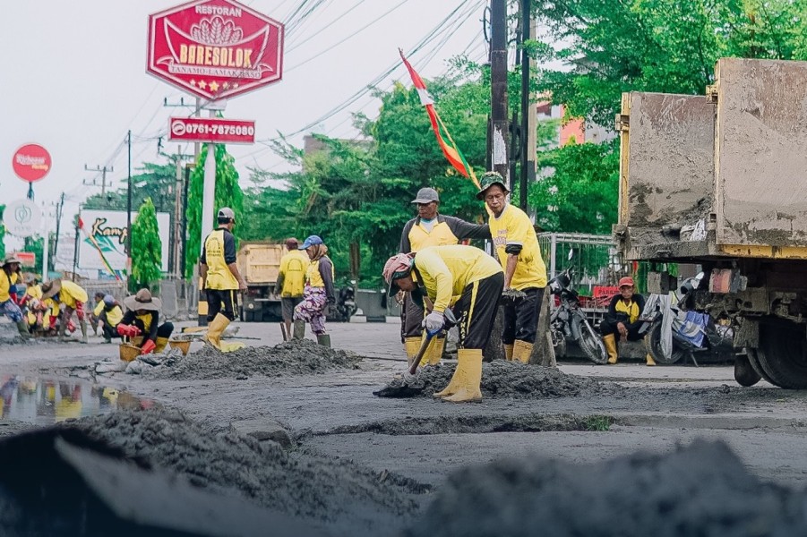 PUPR Pekanbaru: Overlay Jalan Neraca Masuk Tahap Pengaspalan