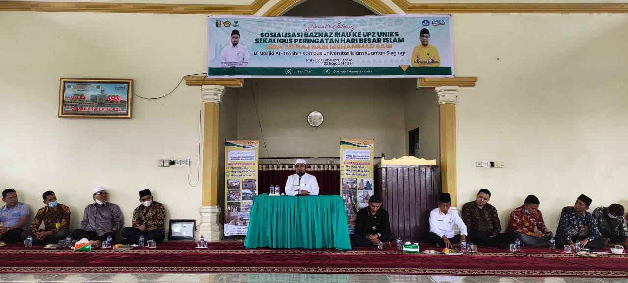 UNIKS Taja Peringatan Hari Besar Islam Isra'Mi'raj Nabi Muhammad SAW