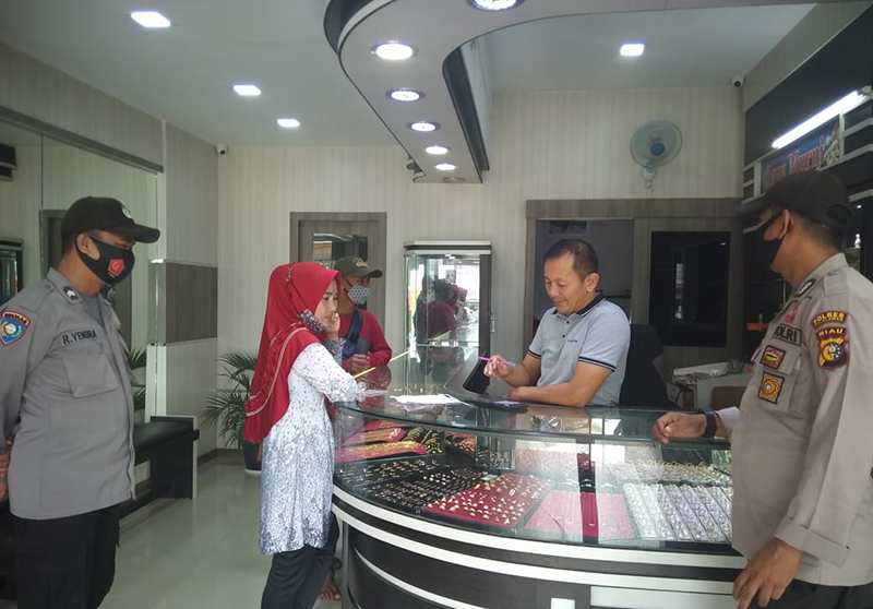 Jamin Keamanan Masyarakat, Polsek Pangkalan Kuras Intensif Laksanakan Patroli KRYD