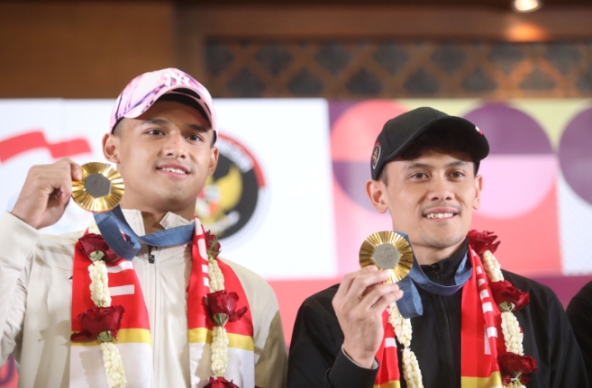 Peraih Emas di Olimpiade Paris, Veddriq dan Rizki Bakal Terima Bonus Rp 6 Miliar