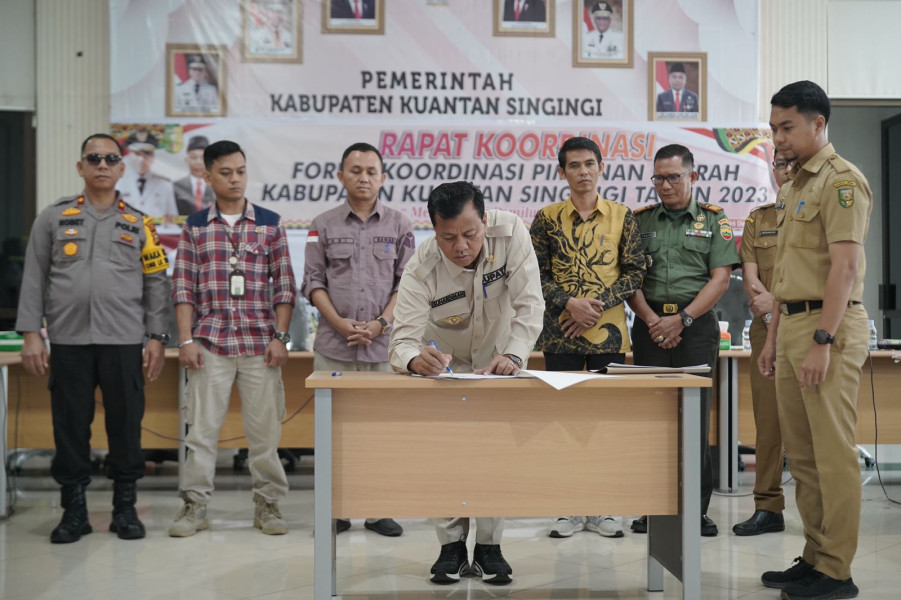 Hadiri Rapat Forum Koordinasi Pimpinan Daerah,  Bupati Minta Media Tidak Sebar Berita  HOAX
