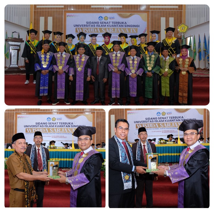 UNIKS Wisuda 329 Mahasiswa, Asisten II: UNIKS Penyumbang IPM di Kuansing