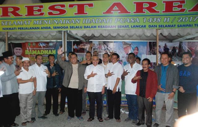 Kunjungi Rest Area Pemkab Inhu, Gubri Kembali Berikan Apresiasi