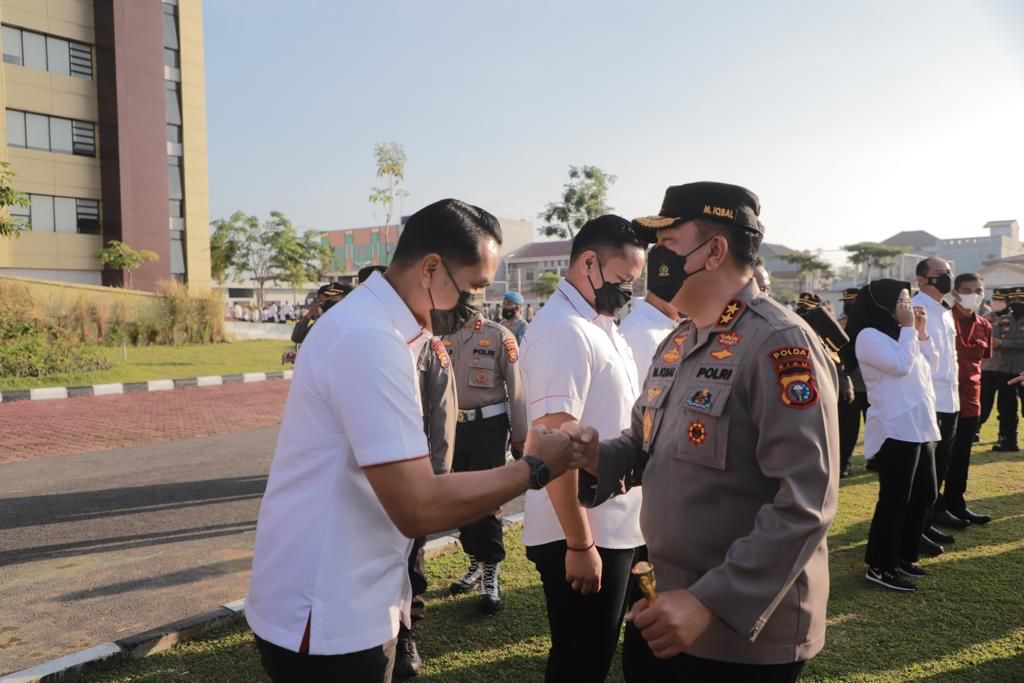 Apel Perdana Kapolda Riau : Rasa Syukur Harus Menjadi Pondasi Untuk Mengabdi