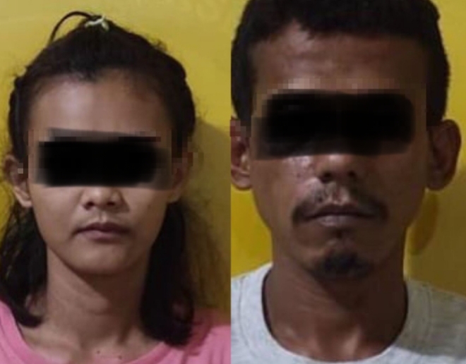 Terlibat Jaringan Narkoba, Sepasang Kekasih di Pekanbaru Diringkus Polisi