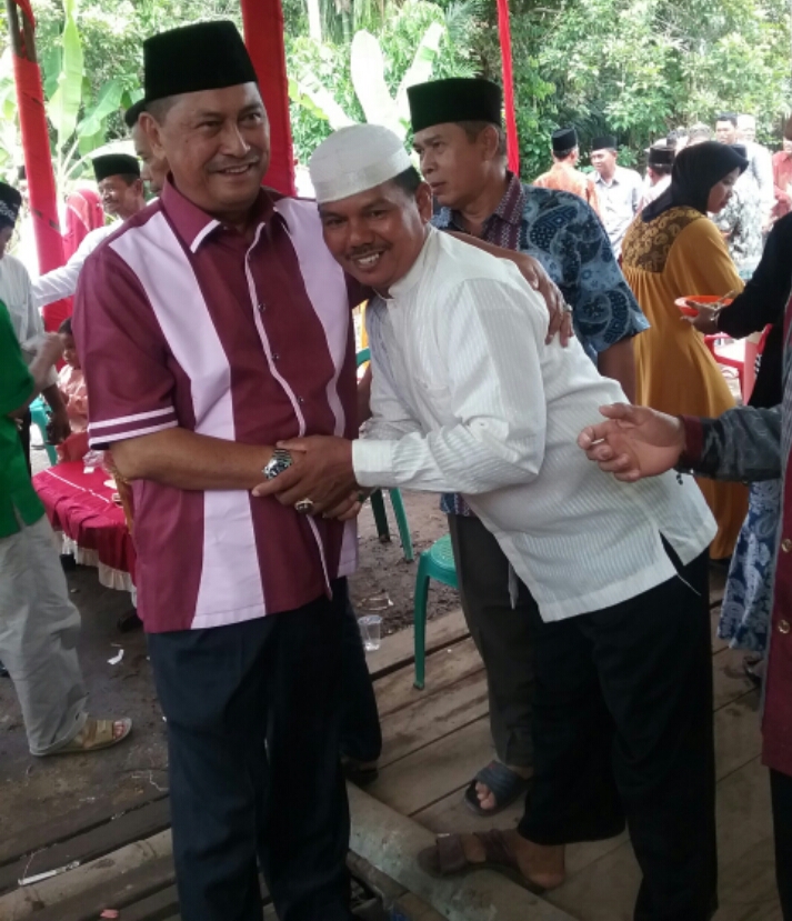 SU dan Agus Salim Sambangi Masyarakat Keritang