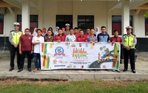 Unit Dikyasa Satlantas Polres Rokan Hulu Lakukan Giat Goes To Campus UPP