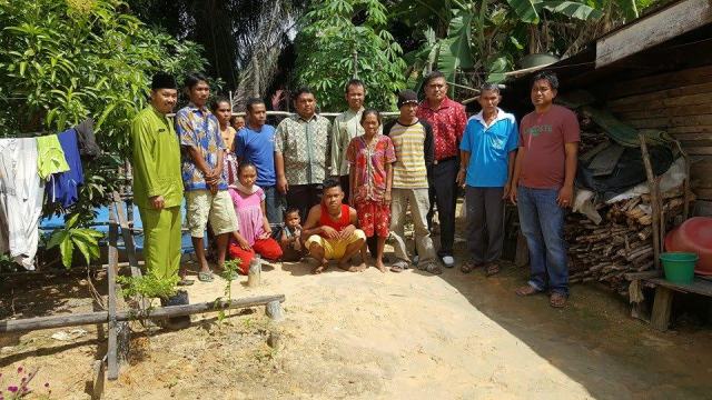 Hidup dari Bantuan Pemkab Rohil, 53 KK Suku Bonai Penghuni RLH Kini Bahagia