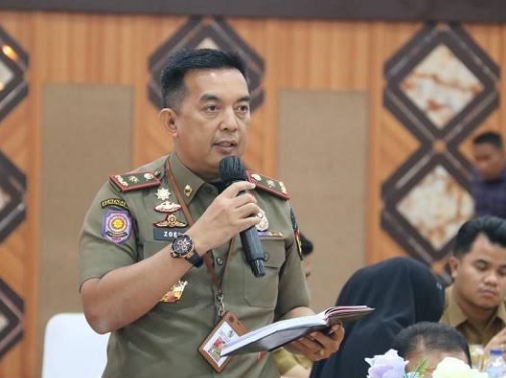 Satpol PP Pekanbaru Awasi Kembali Bangunan Liar di Jalan SM Amin dan Air Hitam