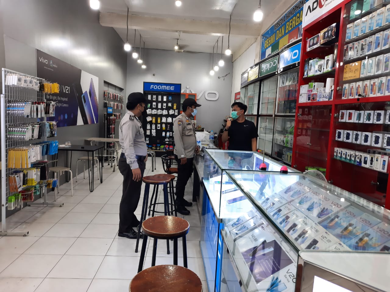 Giat Malam, Polsek Pangkalan Kuras Patroli KRYD C3