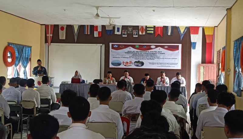 SMKN 1 Bukit Batu Dorong Lahirkan Pelaut Profesional, Diklat Jadi Bekal Hadapi Tantangan di Laut