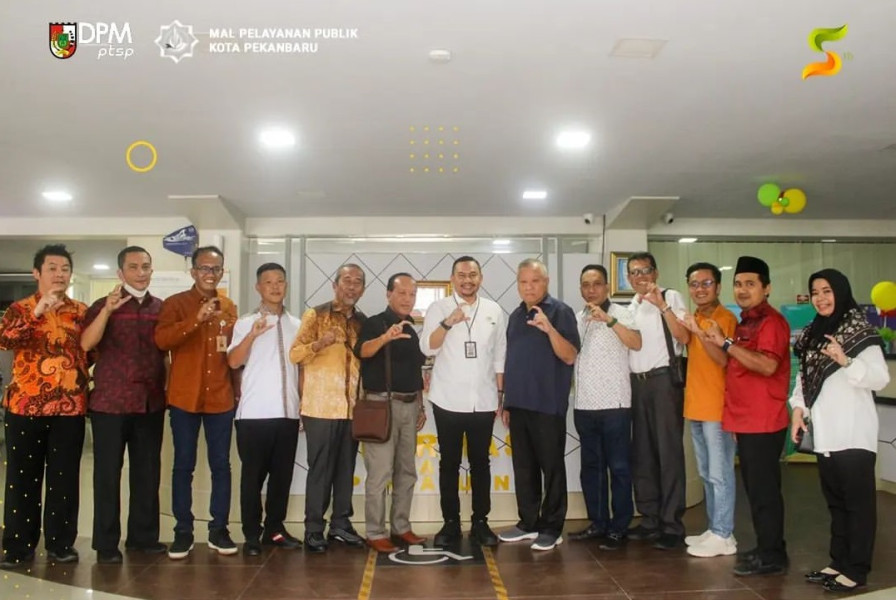 DPRD Kota Batam Kunjungi DPMPTSP Pekanbaru Konsultasi Pengawasan Berusaha Berbasis Risiko (OSS RBA)
