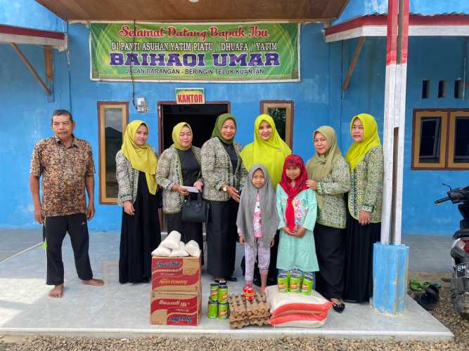 Kunjungan Kasih PIPAS Pada Lapas Kelas IIB Teluk Kuantan Dalam Rangka HUT Ke -19n