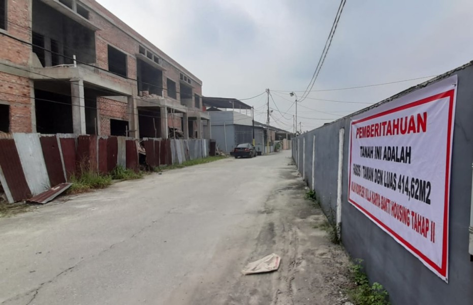 Diduga Hilangkan Fasos, Pengembang Villa Karya Bakti Resmi Ditetapkan Tersangka