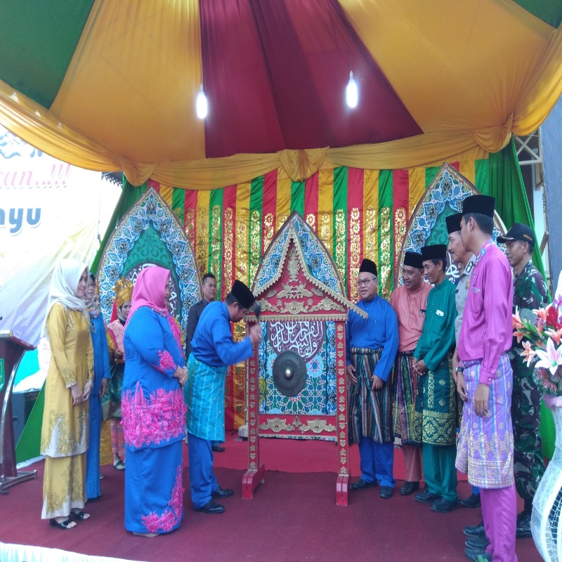 Dihadiri Bupati Bengkalis, Acara Kenduri Melayu Ratib Togak Desa Balai Pungut berlangsung Meriah