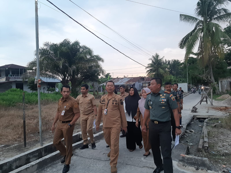 Program TMMD Tahun 2024 Sasar Kawasan Kumuh di Kelurahan Meranti Pandak