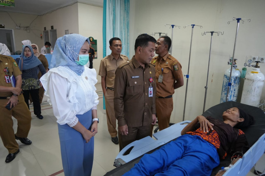 Sidak RSUD Teluk Kuantan  Sekda Sebut Pelayanan RSUD Teluk Kuantan Sudah Baik