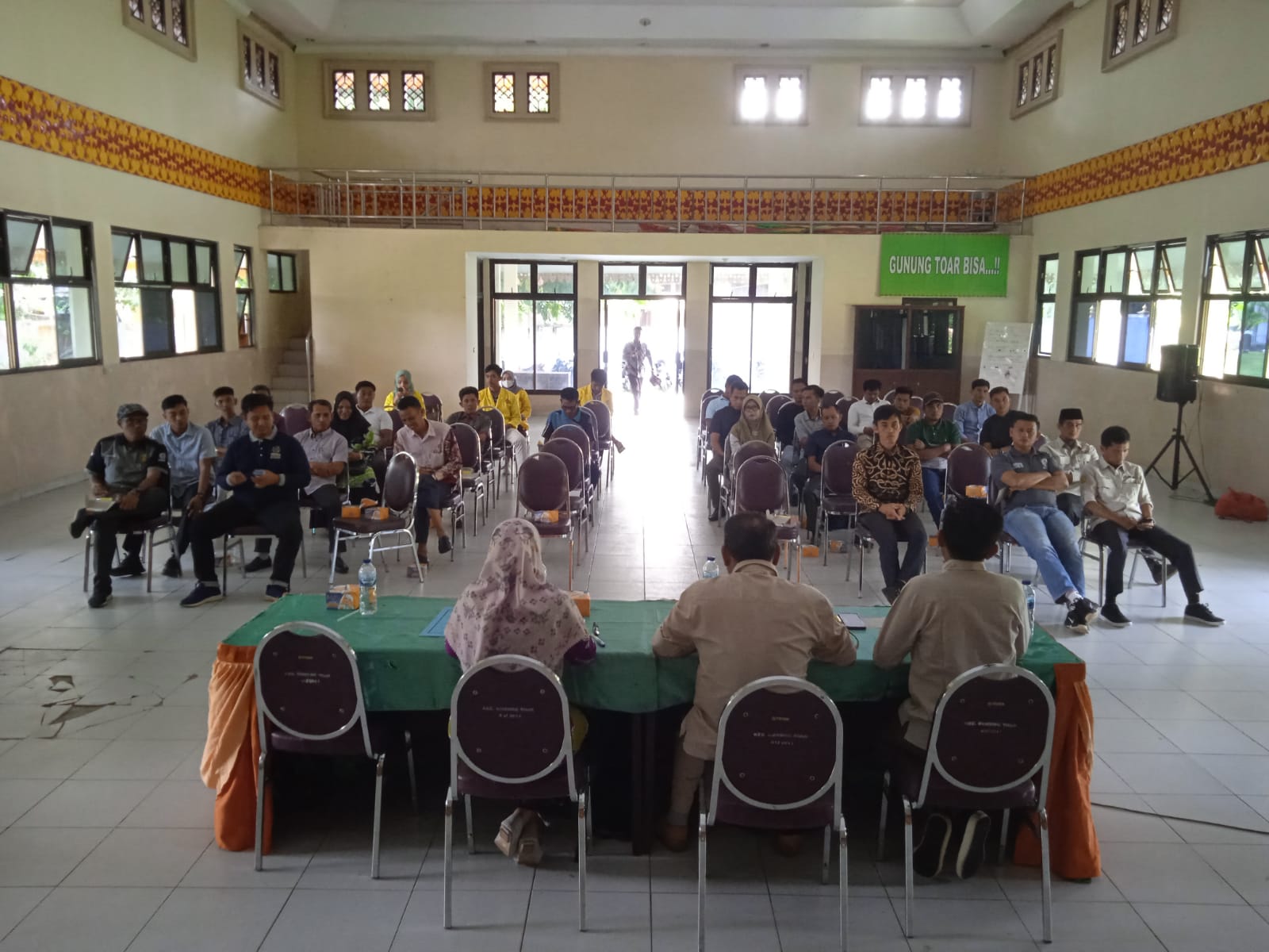 Prodi ANA FIS UNIKS Lakukan Pengabmas kepada Kades dan Sekdes Se-Kecamatan Gunung Toar Kabupaten Kuantan Singingi