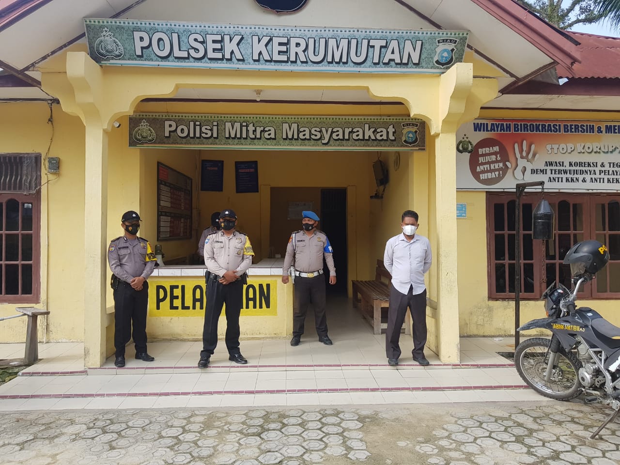 Jaga Keamanan Mako, Polsek Kerumutan Rutin Laksanakan Patroli