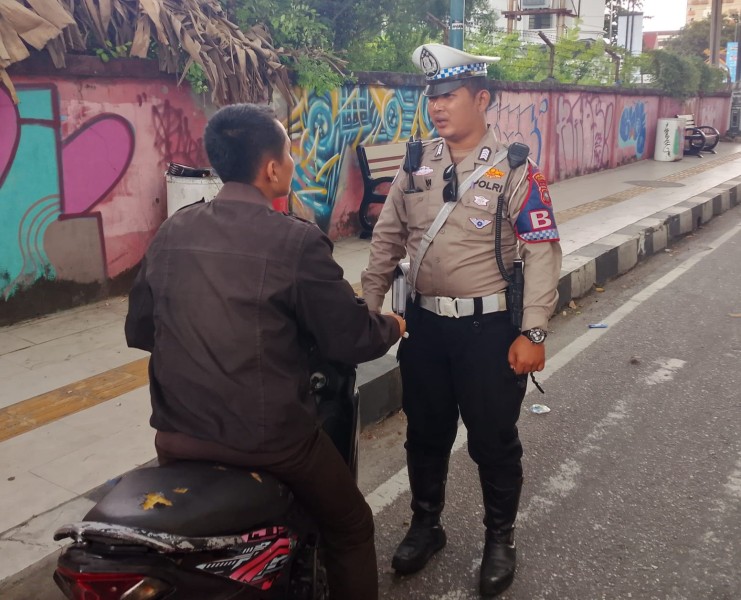 Polresta Pekanbaru Tindak 40 Pelanggaran di Hari Pertama Operasi Patuh Lancang Kuning 2025