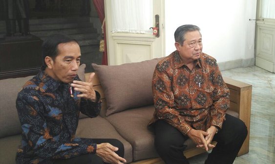 Bertemu, SBY Bicara Blak-blakan dengan Jokowi