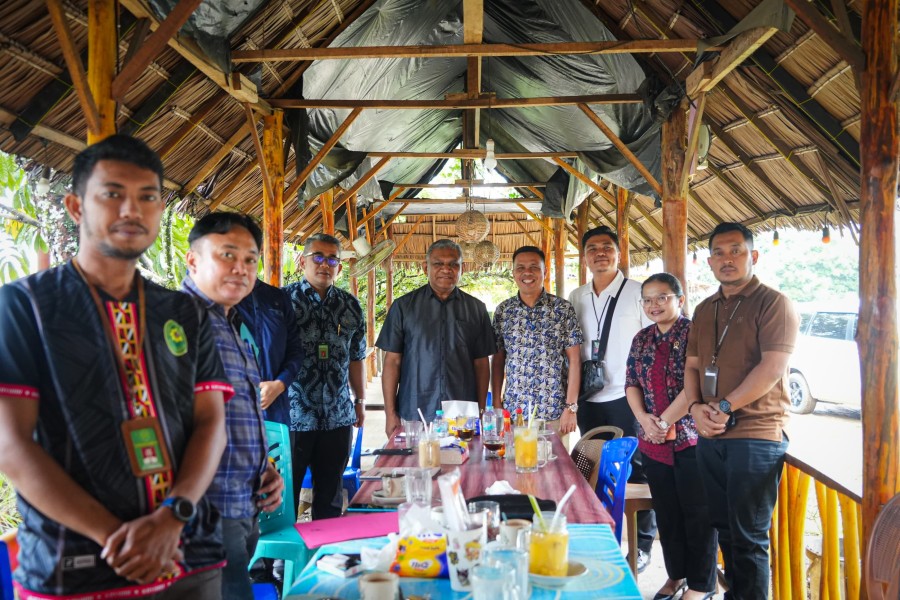 Jalin Hubungan Silaturrahmi Dengan Baik, Diskominfoss Coffe Morning dengan PN Teluk Kuantan 