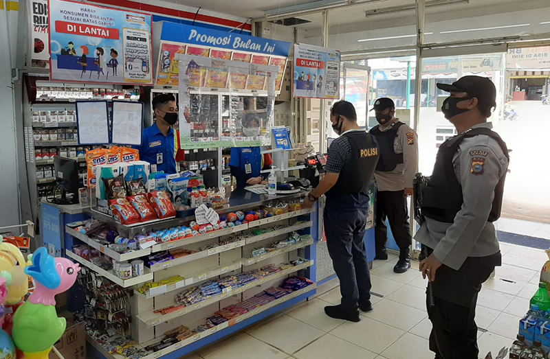 Patroli C3, Polsek Ukui Sasar Objek Vital di Kelurahan Ukui