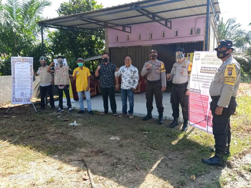 Polsek Pangkalan Lesung Laksanakan Pengamanan Kampanye Dialogis Cabup dan Cawabup Pelalawan